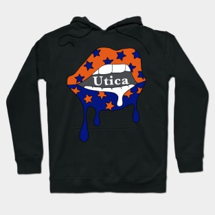 Utica dripping lips Hoodie